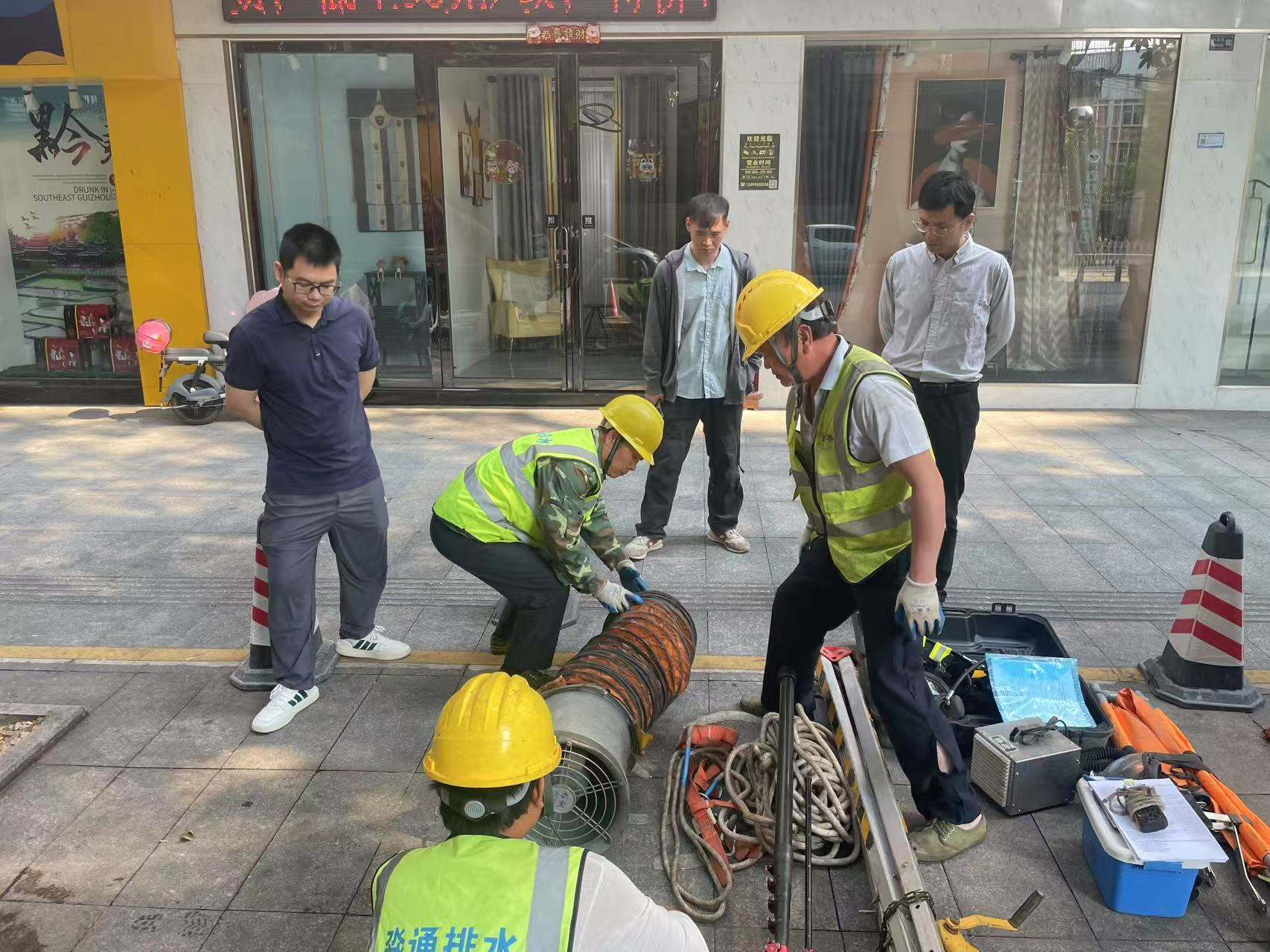 淼通公司开展有限空间专题安全检查